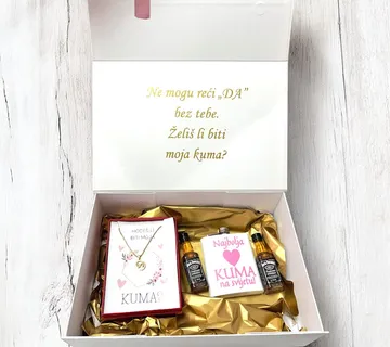 Poklon paket pitalica za kumu “Prijateljica života” - cover