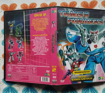 Transformers DVD 2 - Samouništenje - cover