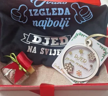 Božićni poklon paket za djeda “Najbolji djed” - cover