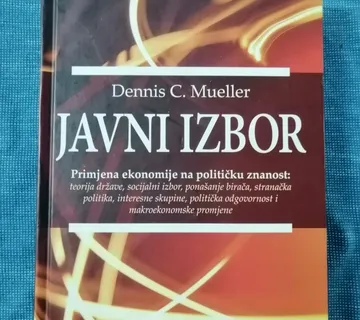 Dennis C. Mueller – Javni izbor III - cover