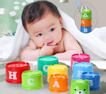 Baby didaktičke čašice za slaganje i igru - cover