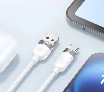 BWOO USB-A na USB-C kabel za punjenje 3A (1 m) - cover