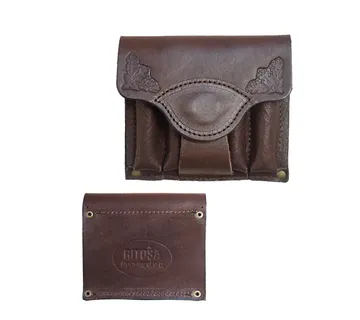 Etui 5 naboja karabin (2 vrste) - ručni rad - koža - cover