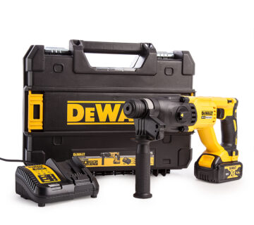DeWalt aku bušači čekić DCH133M1 18V 1x4,0Ah 2,6J + SET SVRDALA - cover
