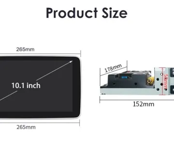 DIN1 UNIVERZAL Android Radio Multimedija GPS WIFI + PARKING KAMERA - cover