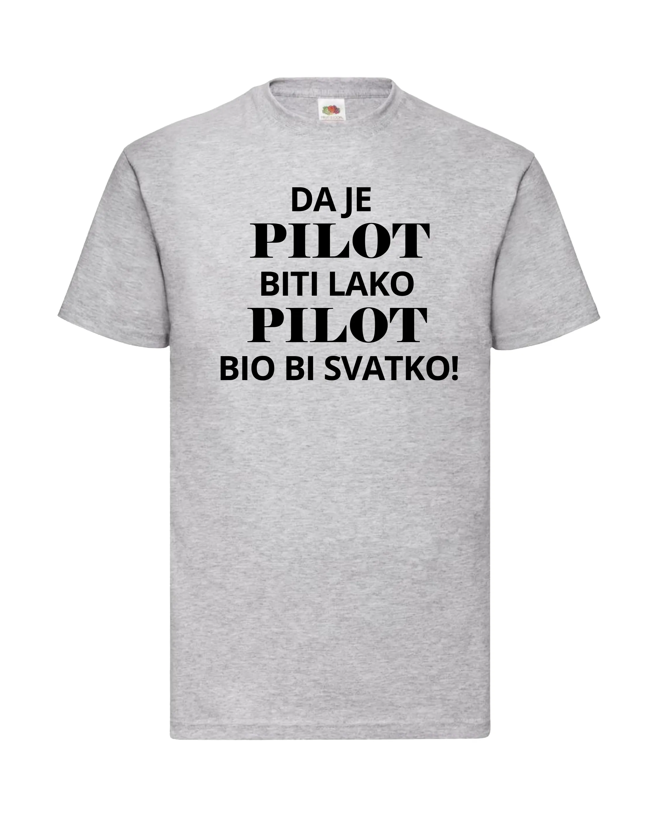 Majica da je pilot biti lako - cover