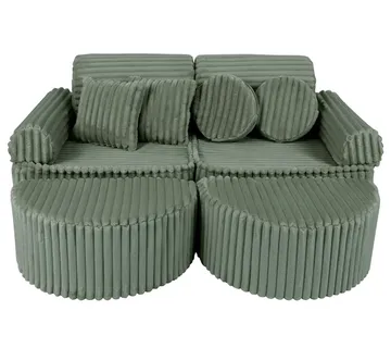 Modularna sofa - maslinasto zelena - cover