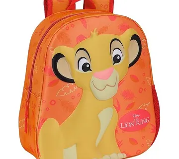 Ruksak Disney Kralj Lavova Simba 3D 33cm - cover
