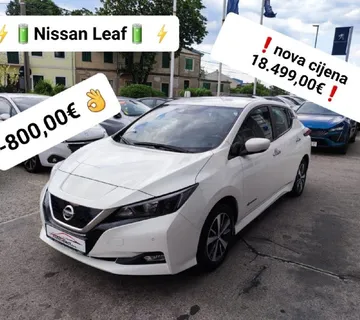 Nissan Leaf Leaf Elektro - 2018 - 100.000km - NAVI - FULL - REG 1 GOD! - cover
