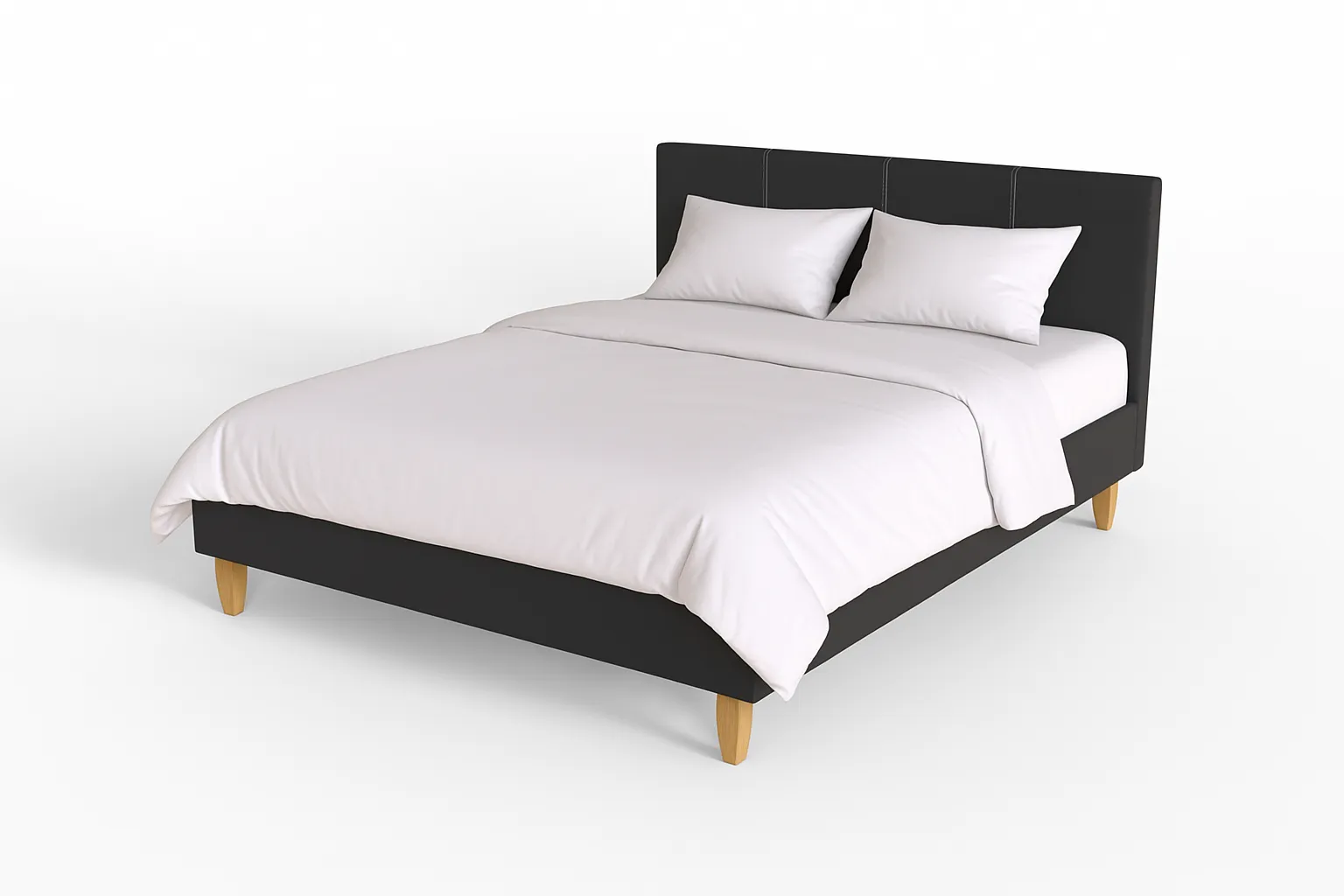 Posteljina 200×200 bijela - cover