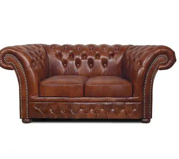 Chesterfield Dvosjed Winfield Basic Luxe Leather | 2-sjedišta - cover