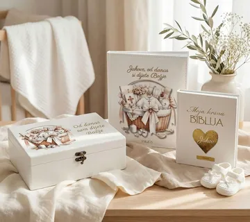 Kutija uspomena, poklon za krštenje, rođendan - cover