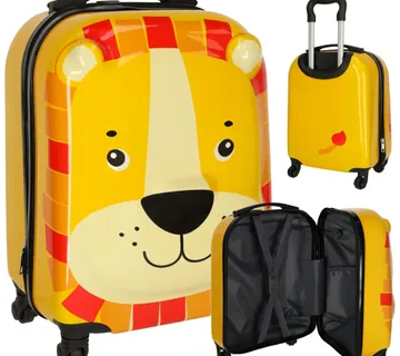 Dječji putni kofer na kotačima – lav lokot GRATIS - cover