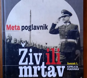 META POGLAVNIK ŽIV ILI MRTAV Pero Zlatar - cover