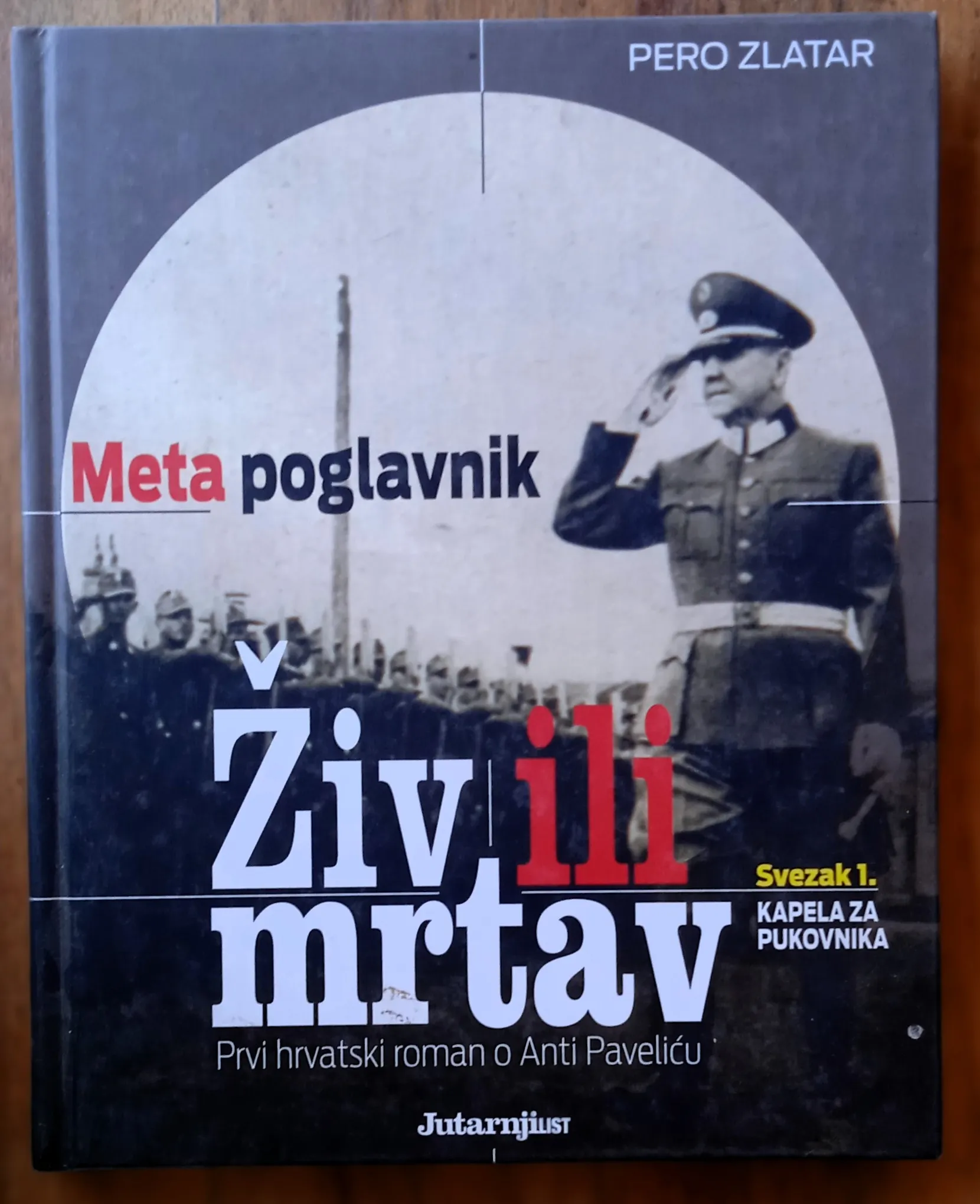 META POGLAVNIK ŽIV ILI MRTAV Pero Zlatar - cover