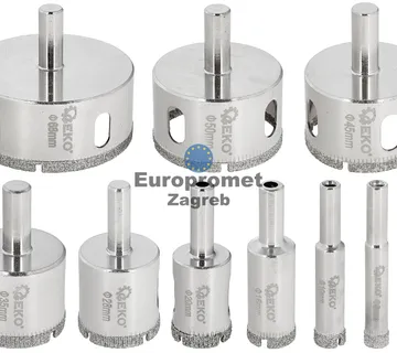 Dijamantne krune za bušenje keramičkih pločica ili kamena 6-68 mm - cover