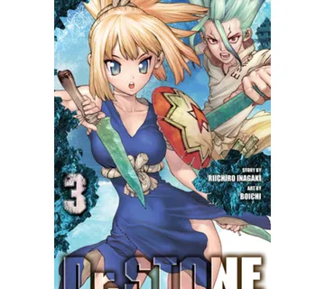 Dr. Stone vol. 3 - cover