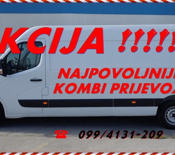  KOMBI DOSTAVE,PRIJEVOZ,SELIDBE 099/4131-209 AKCIJA !!!!!!! - cover