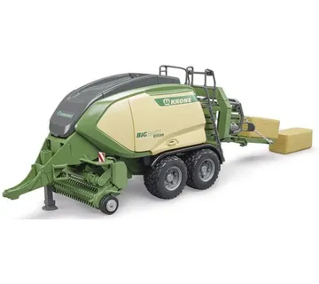 Bruder Krone BigPack 1290 HDP VC presa s 2 blok bale sijena - cover