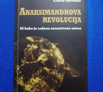 Carlo Rovelli – Anaksimandrova revolucija - cover