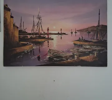 Prodaja slike -  Suton na moru - cover