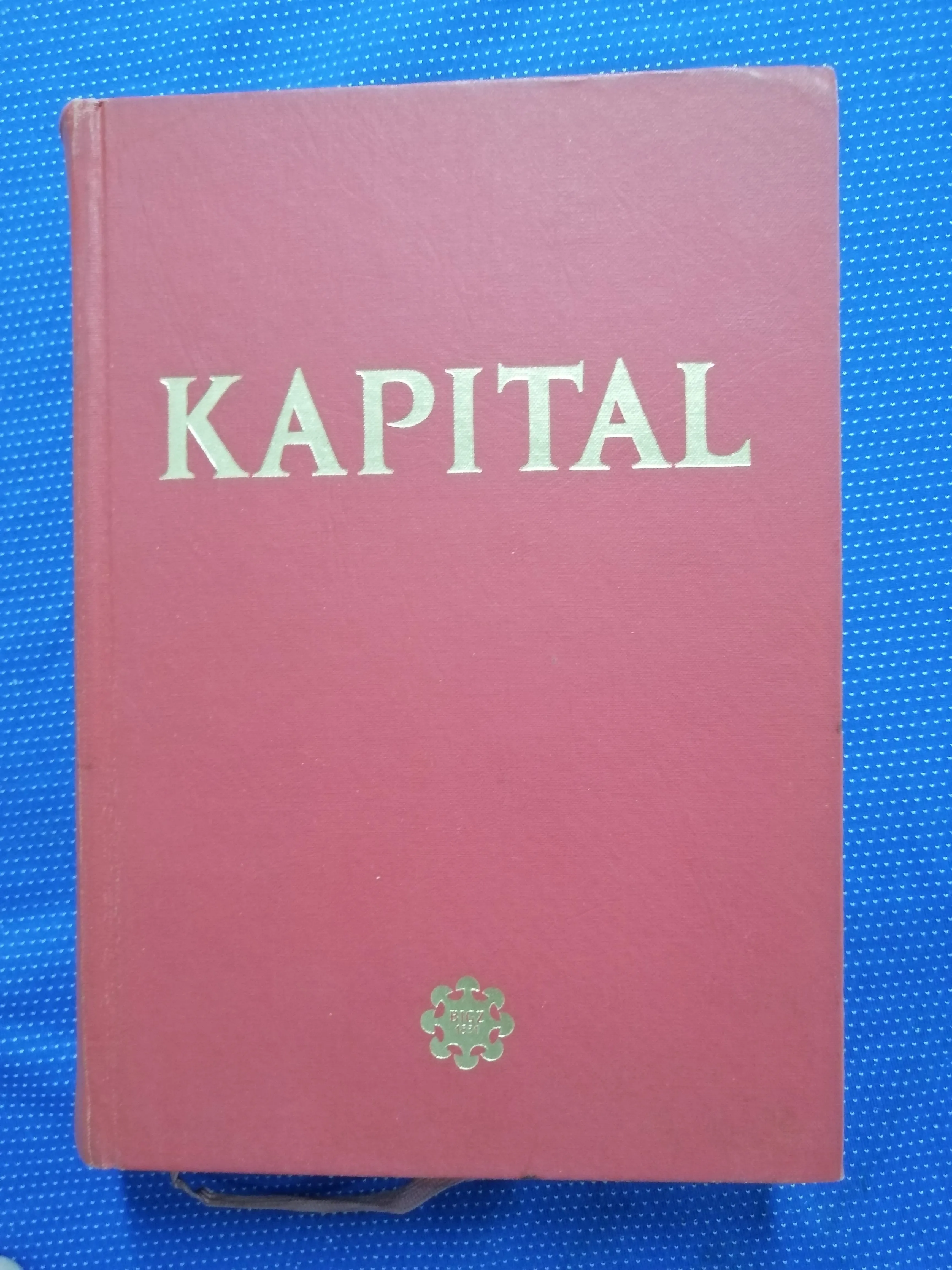 Karl Marx – Kapital : Kritika politička ekonomije I-III - cover