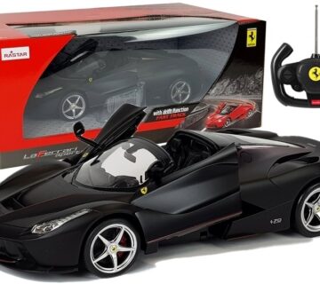 Licencirani auto na daljinsko upravljanje Ferrari Aperta Rastar 1:14 crni - cover
