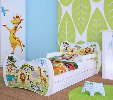 Drveni dječji krevet Dream s ladicom – 140*70 - cover