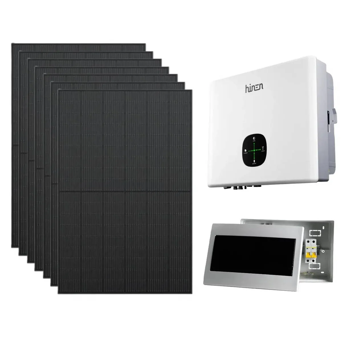 Solarna elektrana 3kWp, jednofazna s konstrukcijom za limeni krov - cover