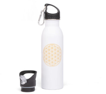 Bodhi Yoga Bodhi Bottle Bočica sa slamkom i znakom od nehrđajućeg čelika 700 mL Boja: bijela - cover