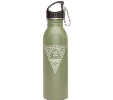 Bodhi Yoga Bodhi Bottle Bočica sa slamkom i znakom od nehrđajućeg čelika 700 mL Boja: triangel OM - cover