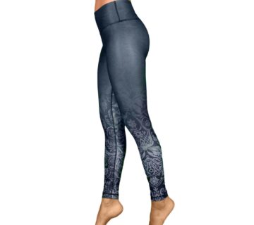 Niyama tajice Tajice s visokim strukom Bodhi Niyama Midnight Kiss za jogu i fitnes Veličina: S - cover