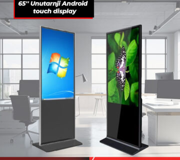 65'' Unutarnji Android touch display - cover