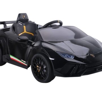 Licencirani auto na akumulator Lamborghini Huracan 4x4 - crni - cover