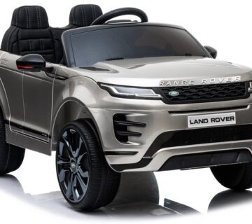 Licencirani auto na akumulator  Range Rover Evoque - sivi/lakirani - cover