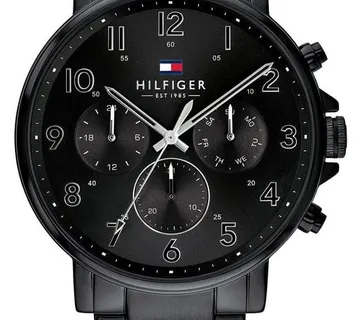 Tommy Hilfiger muški sat Daniel, crni - cover