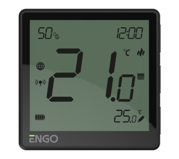 ENGO WIFI REGULATOR TEMPERATURE EONEBATB CRNI BEŽIČNI - cover