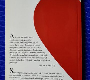 Zora Raboteg Šarić – Psihologija altruizma (B60) (B80) - cover