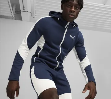 Puma Evostripe Full-Zip Hoodie Navy Plava - Osijek