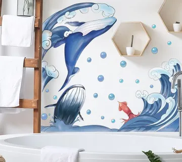 Zidna naljepnica Stormy sea - cover