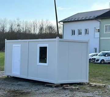 Kontejner 6x2,4m bijeli - PONUDA DO 28.02.2026.g - VELIKA GORICA - cover