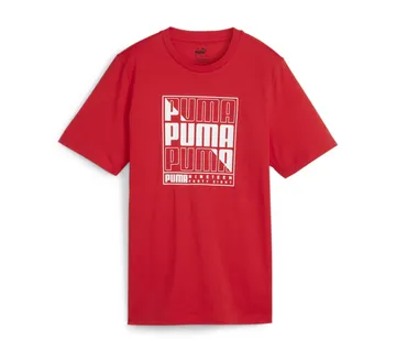 Puma Graphics Box Tee Red - Osijek