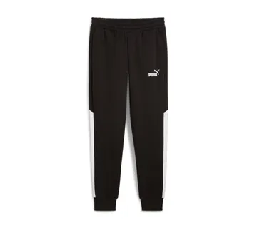 PUMA POWER Colorblock sweatpants black - Osijek