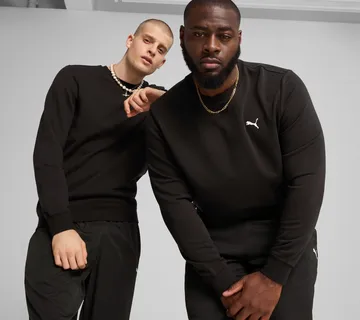 PUMA ESS Crew black - Osijek