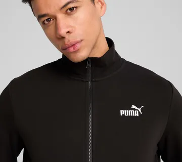 Puma Ess No 1 Logo Track Jacket Black - Osijek