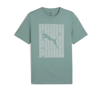 PUMA GRAPHICS Wording Tee green moon - Osijek