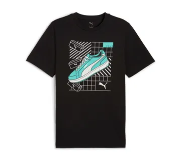 PUMA GRAPHICS Sneaker Tee black - Osijek