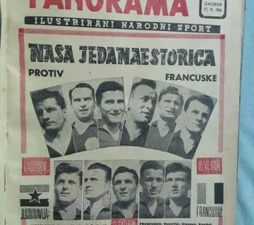 Sportska panorama – broj 71-115 iz 1954. godine u jednom uvezu - cover