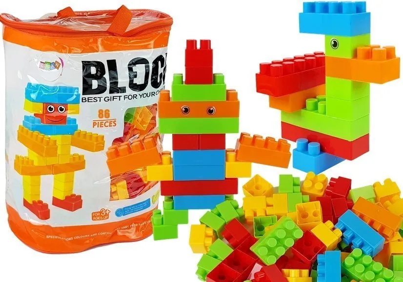 Kocke u vreći od 86 elemenata - cover