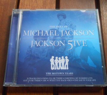 Michael Jackson & Jackson 5ive* ‎– The Best Of - The Motown Years  - cover